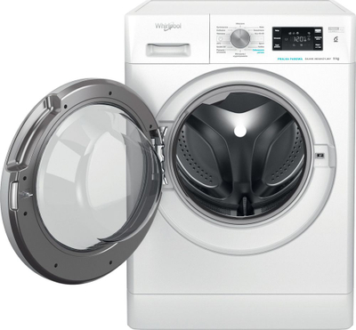 Lavatrice Whirlpool FFB 9258 SV PL, 9kg, 1200 xhiro, ngjyrë argjendtë