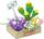 Set ndërtimi Koco Flower Series Bloom Boutique Bless You Lavender, mini blloqe, dekor livando