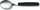 Set takëme Victorinox Swissclassic Table, 24 copë, çelik inox, doreza e zezë