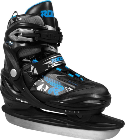 Patina akulli Roces Moody Ice 3.0 Boy Jr, për kalamaj, të zeza me blu