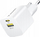 Полнач за мрежа Wozinsky WWCEAC, GaN 33W, USB A USB C, бел