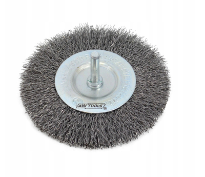 Furçë rrote me teli Furra Brush, 115mm, me shank, metal