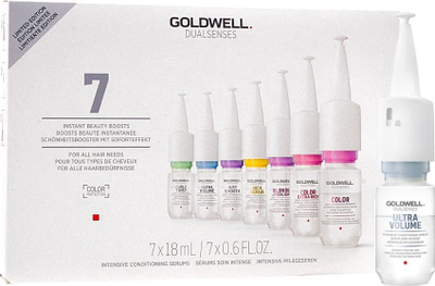 Set serum flokësh Goldwell Dualsenses Instant Beauty Boosts for Hydration, 7 copë, 18 ml