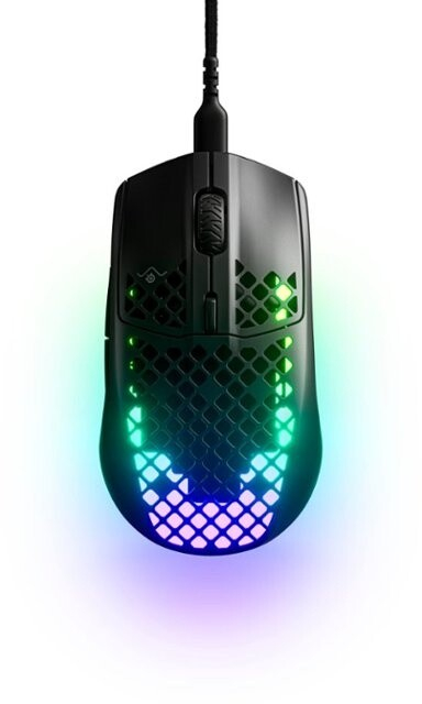 Maus SteelSeries Aerox 3 Onyx, i zi (2022)
