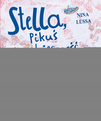 Libër për kalamaj “Stella, Pikuś and Gratitude”, me figura me ngjyra, në anglisht
