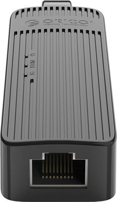Adapter rrjeti ORICO Mini, USB 3.0 në RJ45, Gigabit Ethernet, i zi