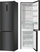 Frigorifer kombinë Gorenje NRK620EABXL4, 331L, NoFrost, i zi