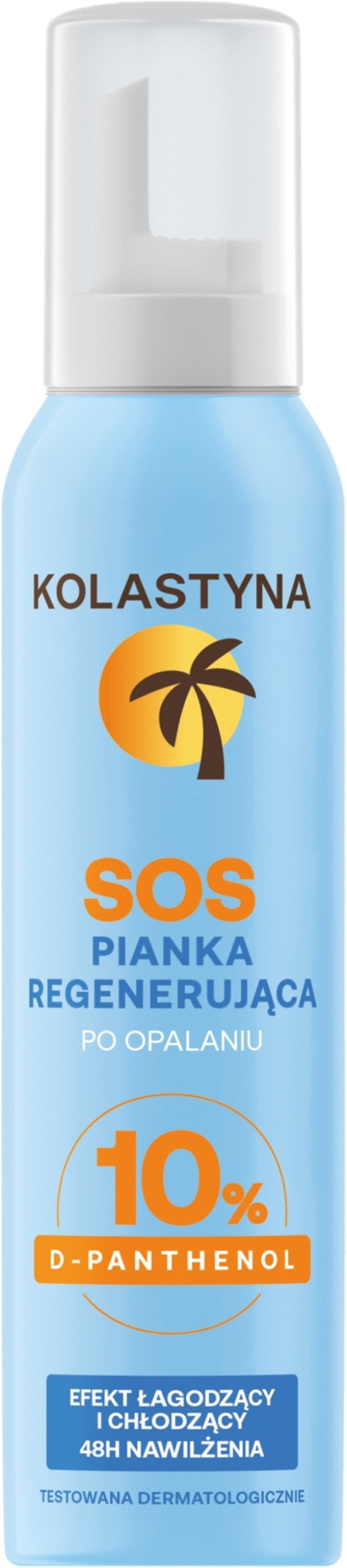 Shkumë pas diellit Kolastyna SOS, 10% D-panthenol, 100 ml