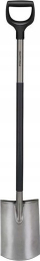 Lopatë kopshti Fiskars Ergonomic 1067512, teh i drejtë, ergonomike, gri