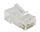 Konektor rrjeti Alantec WT118, RJ45 UTP Cat.5e, set 100 copë, transparent