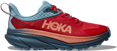 Atlete vrapimi trail Hoka Challenger ATR 7 GTX, femra, GORE TEX, cerise blu