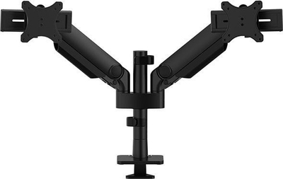 Krah monitori Neomounts DS65S-950BL2, për 2 monitorë 24-34", me susta gazi, i zi