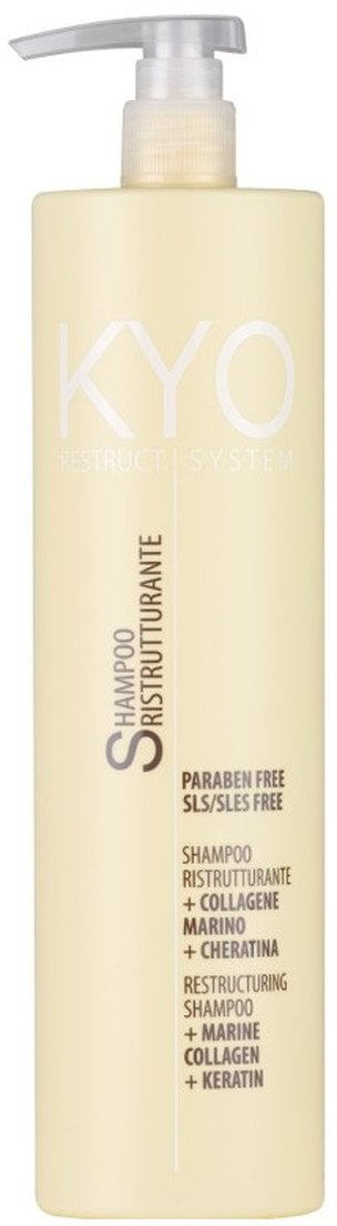 Shampo për flokë KYO Restruct System, 1000 ml, për flokë të dëmtuar