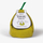 Bookaroo Little Bean Bag Phone Rest Chartreuse - If Cardboard Creations Ltd