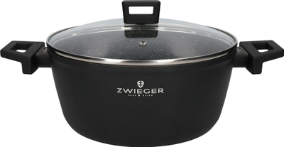 Tenxhere me kapak Zwieger Forte, 24 cm, alumin, gri