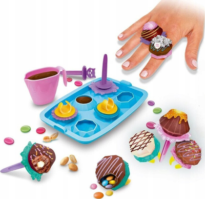 Сет за игра Cobi KUK FUN Chocolate Ring Factory 002A3, фабрика за чоколади за деца, шарен