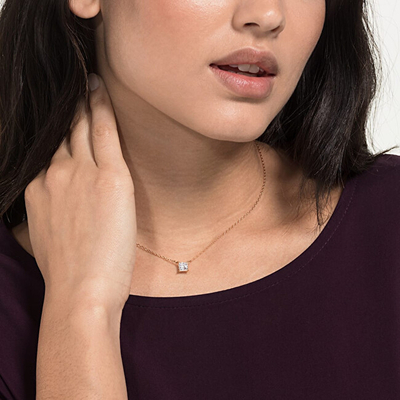 Qafore për femra Swarovski 5510698, ari rozë