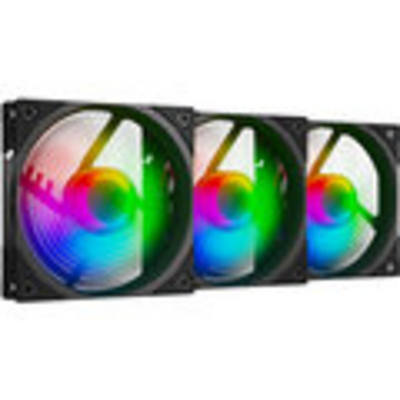 Ventilatorë SilentiumPC Fluctus 120 PWM ARGB, 3x120mm
