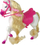 Set lodrash Leantoys Anlily Dream Horse, gocë kukull me kal, me aksesorë, blu
