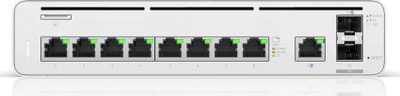 Gateway rrjeti Ubiquiti UISP Console, 8 porta GbE LAN, 2 porta 10G SFP+, i bardhë