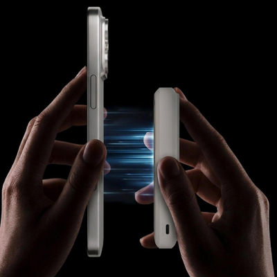 Powerbank 3MK SafeCell 4 in 1, 10000mAh, MagSafe 15W, bezhë