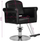 Karrige berberi Activeshop Hair System HS69, lëkurë ekologjike, e zezë