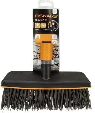 Fshesë rruge Fiskars QuikFit 1001417, 26cm, qime të forta