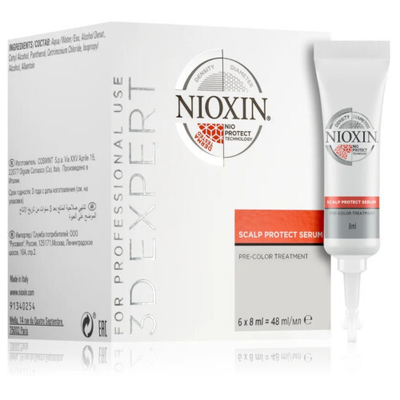 Serum për flokë Nioxin 3D Expert Skin. 6 x 8 ml