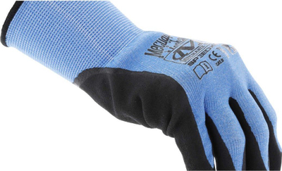 Doreza pune Mechanix Wear SpeedKnit CoolMax, latex me shkumë, kapje e gdhendur, gri