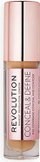 Коректор за лице Makeup Revolution Conceal and Define C12, 3.4 ml, средно темна нијанса
