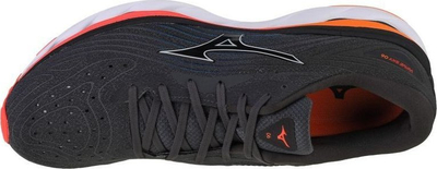 Këpucë vrapi Mizuno Wave Sky 6 për rrugë, nr 44.5, gri me të zezë