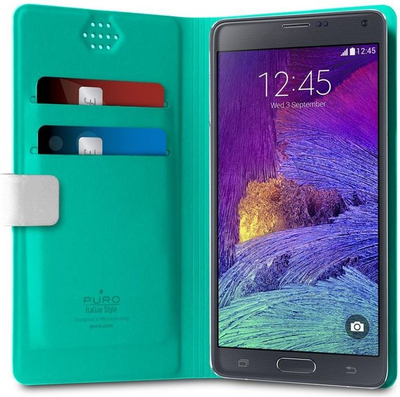 Kалеф-портофел Puro Uniwallet Bi Color, големина XXL, ротирање 360°, бел