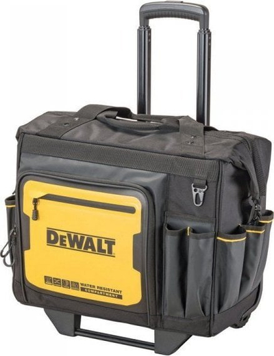 Çantë veglash DeWalt Pro Rolling, me rrota, 450mm, e zezë me të verdhë