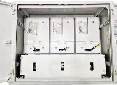 Kuti matëse INCOBEX Meter Switchboard Measuring Connector, 1 fazë x 3, pa dritare, e bardhë
