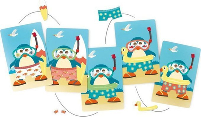 Loja me letra Scratch Reaction Game Penguin, edukative, për kalamaj