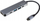 HUB USB C Fixed Mini 5n1, HDMI 4K, Power Delivery 100W, gri