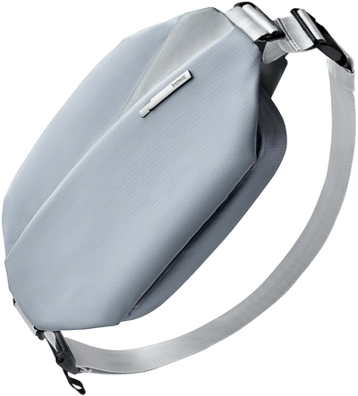 Çantë crossbody Inateck Sling Bag X, me plot xhepa, që s’e ha uji, e zezë