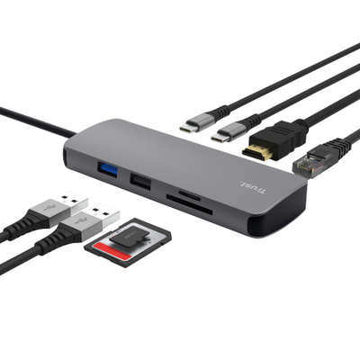 Adaptër multiport Dalyx 8 in 1 25672, USB, HDMI