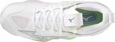 Atlete volejbolli Mizuno Wave Momentum 3 W V1GC231235, për goca, për palëstra, të bardha