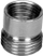 Adapter valvule Arco Combi COMB5MAC, 3/8"x1/2", metalik, argjendtë
