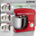 Mikser planetar Bomann KM 6036 CB, 1500W, tas inox 10L, gri