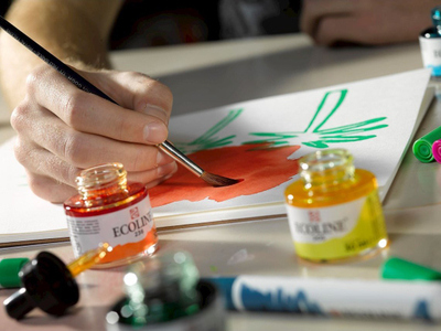 Bllok vizatimi Talens Ecoline A3, 12 fletë, i bardhë