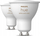 Llambë inteligjente Philips Hue White and Color, GU10, 2x400lm, e bardhë