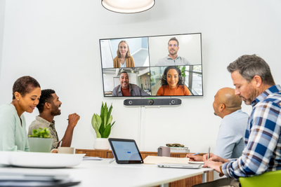 Bar video konferencash HP Poly Studio X52, All in One, Full HD, e zezë