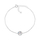Byzylyk për femra Brilio Silver Tree Of Life BRC55WRBW, i argjendtë