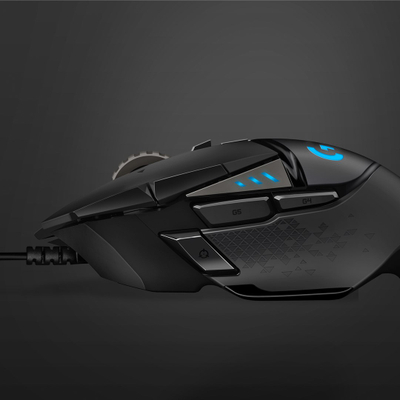 Mouse Logitech G G502 HERO - USB, black