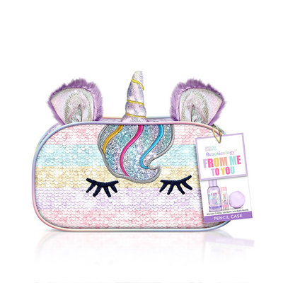Set Baylis & Harding Unicorn krem dushi 60 ml + bombë shkëlqyese 45 g + balsam për buzë 5 g + laps Unicorn