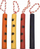 Lodër gome për qen Duvo+ Rubber Toy Stick me litar, 25cm, shumëngjyrëshe