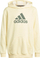 Bluzë me kapuç Adidas Badge of Sport Hoodie Jr HN8469, për fëmijë, pambuk i butë, ngjyrë bezhë