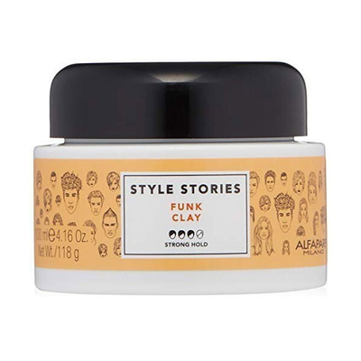 Pastë për stilimin e flokëve prej balte Alfaparf Milano Style Stories Funk Clay, 100 ml